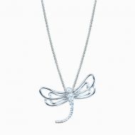 Dragonfly Silver pendant