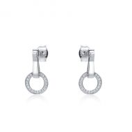 Small Drops in Silver and Cubic Zirconia
